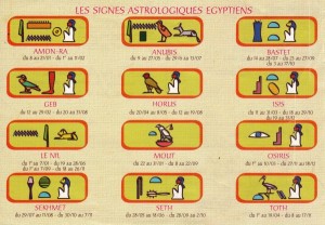 calendrier astro egypte