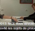 BAC 2013&nbsp;: Mes ressentis pour le bac philo ES 2013 avec MCE