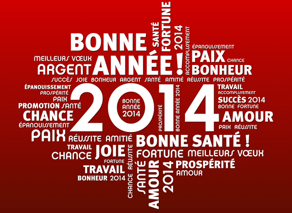 Bonne année 2014 !!!