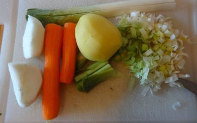 Recette : bouillon de légumes