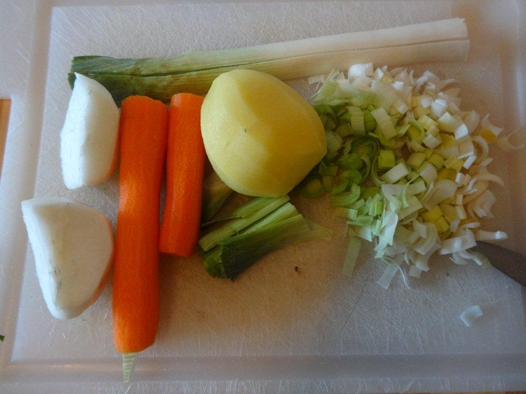 Recette : bouillon de légumes