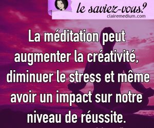 Le saviez-vous&nbsp;? La méditation