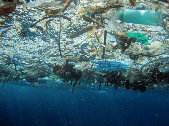 Une soupe de déchets plastiques  dans les océans