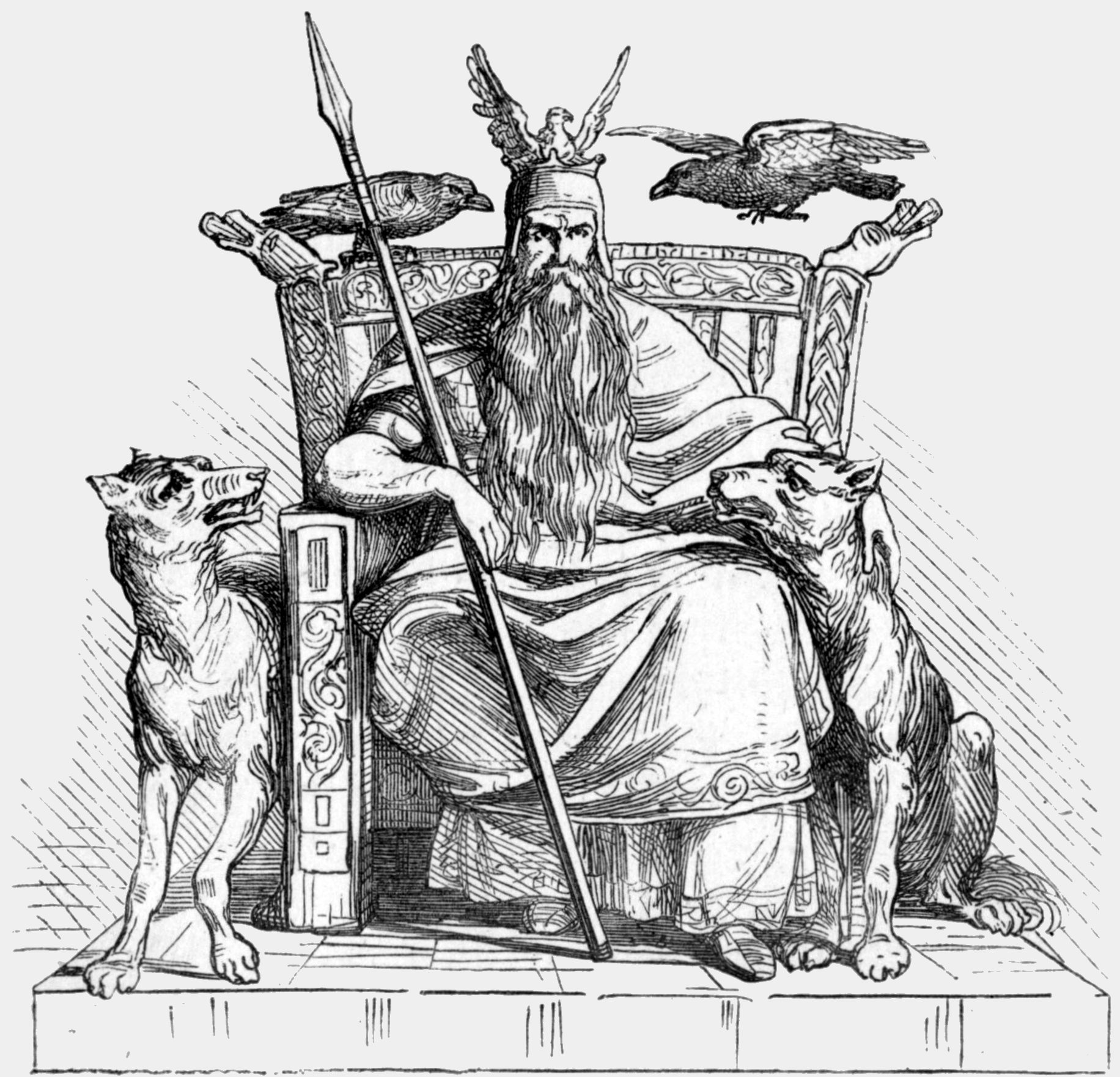 Odin : du sacrifice à la divinité