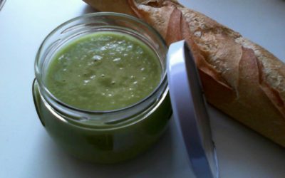 Recette : soupe froide verte