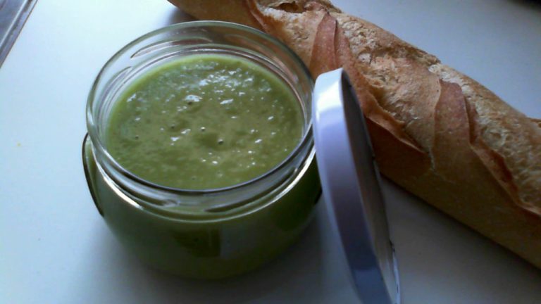 Recette : soupe froide verte