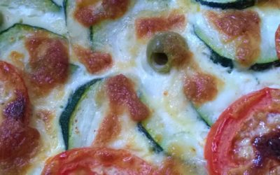 Recette : tarte courgettes/tomates