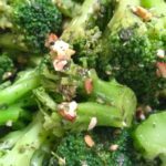 Recette : salade tiède de brocolis