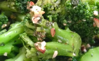 Recette : salade tiède de brocolis
