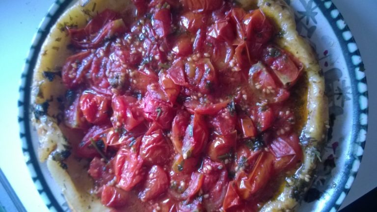 recette : tatin de tomates