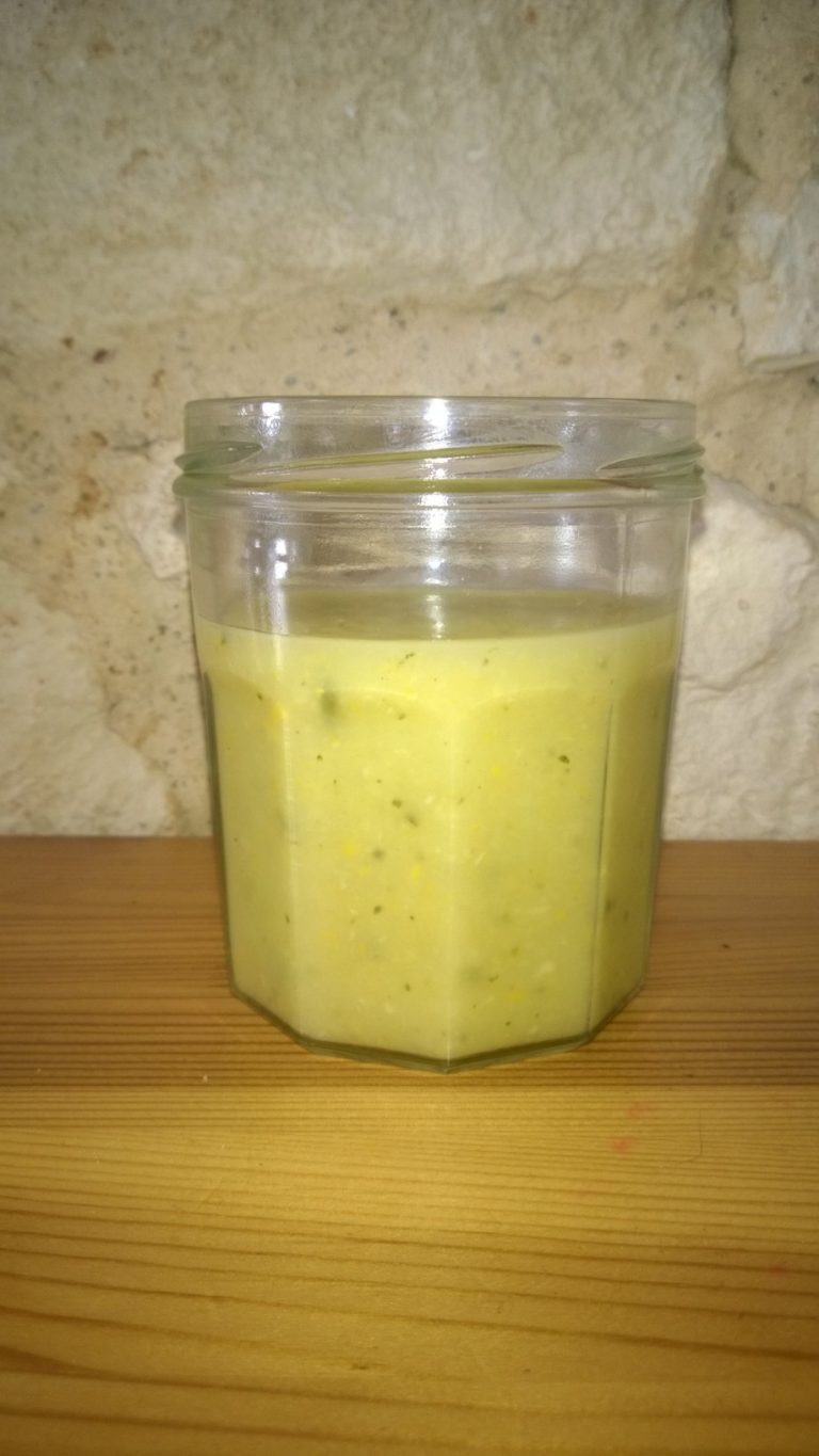 Gaspacho de courgettes