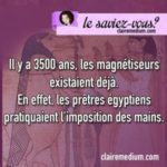 Le saviez-vous ? Egypte et magnétisme