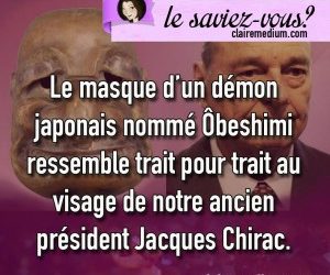 Le saviez-vous ? Chirac et le démon Ôbeshimi