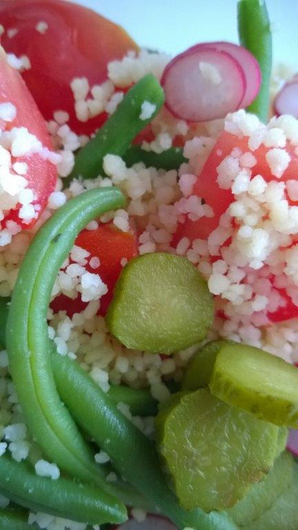 Recette : salade fraiche du jour