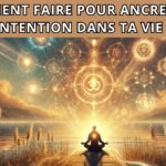 Comment ancrer ton intention